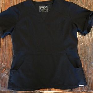 Figs scrubs Flores top